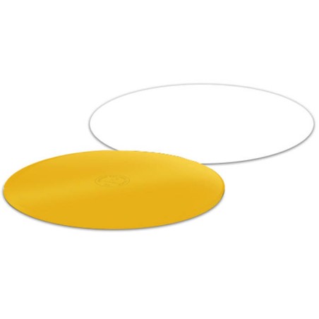 BASE REDONDA 23CM ORO/BLANCO