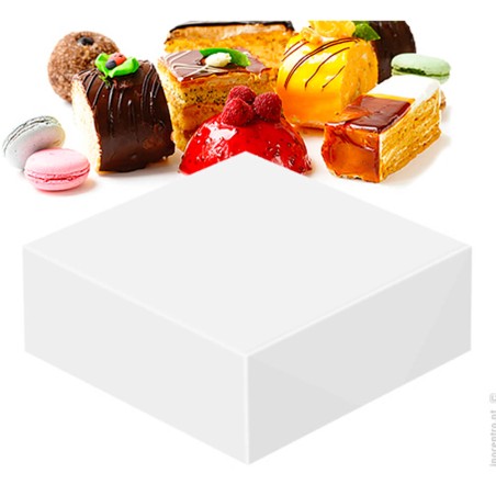 CAJA BLANCA 17.2X20.50CM REPOSTERIA