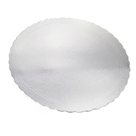 BASE PARA TARTA 26CM PLATA REDONDO