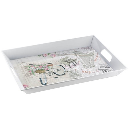 BANDEJA CON ASAS 37.5X50.5X5CM "BICICLETA"