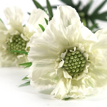 FLOR ARTIFICIAL SCABIOSA CREMA