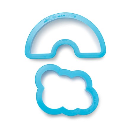 Cortadores galletas - Arcoíris/Nube