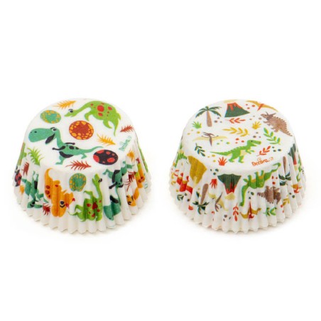 Cápsulas para cupcakes - Dinosaurios 36und