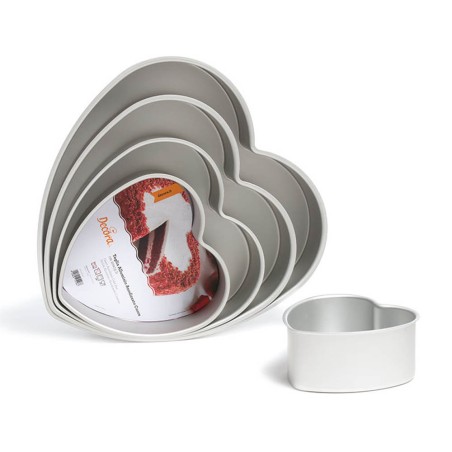 Molde corazón 20x7.5cm