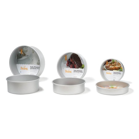 Molde aluminio tarta 20x5cm