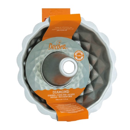 Molde bundt diamante 20x8cm