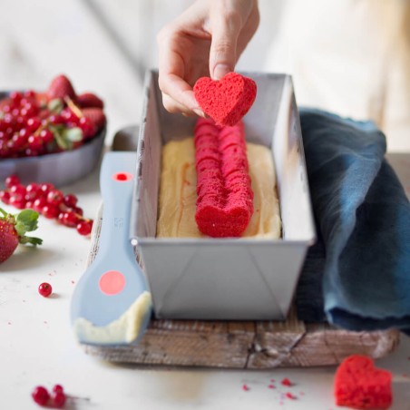 Cortadores de galletas corazón 4und