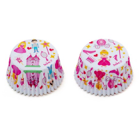 Cápsulas para cupcakes - Princesas 36und