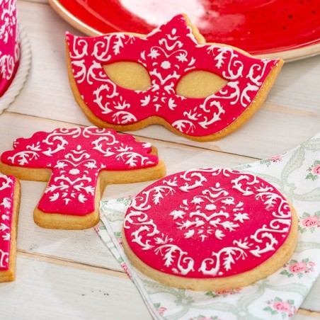 PLANTILLA 10X30CM DAMASCO 