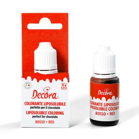 Colorante para chocolate - rojo 15gr