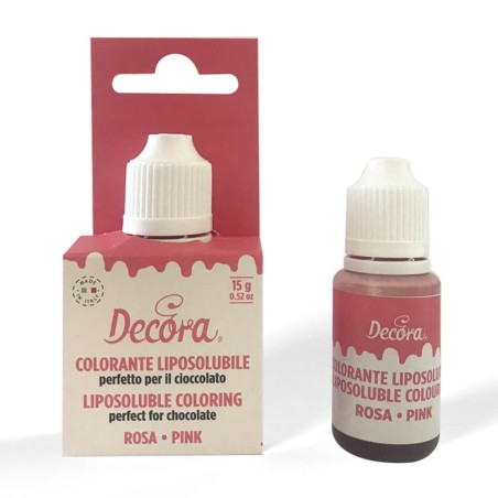 Colorante para chocolate - rosa 15gr