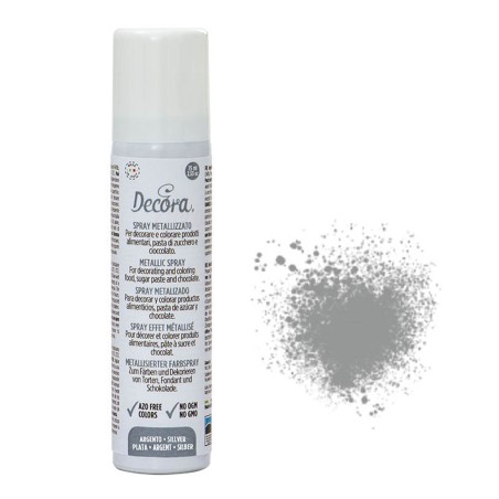 COLORANTE ALIMENTARIO SPRAY PLATA 75ML