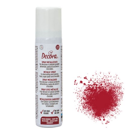 COLORANTE ALIMENTARIO SPRAY ROJO 75ML
