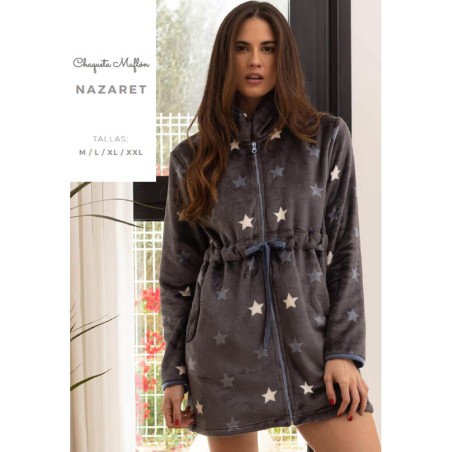 Chaqueta para casa - Gris estrellas