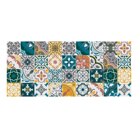 ALFOMBRA VINILICA 50X112CM MOSAICO