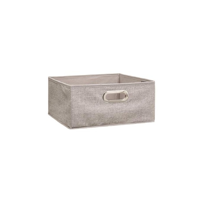 CESTA ALMACENAJE BEIGE 31X15CM