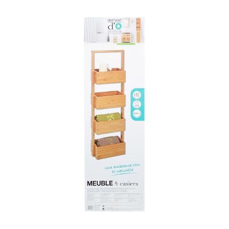 ESTANTERIA BAMBÚ 4 EST