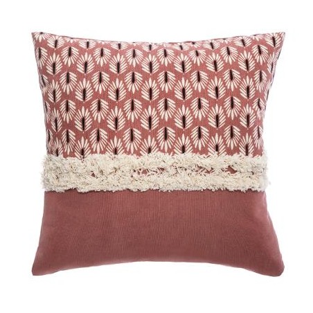 COJIN ROJO 40X40CM AFRIKA