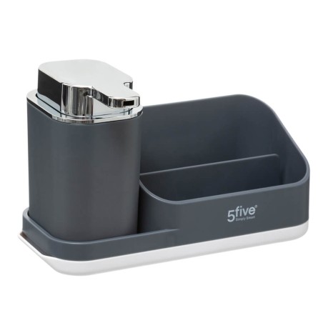 DISPENSADOR DE JABÓN COCINA - GRIS