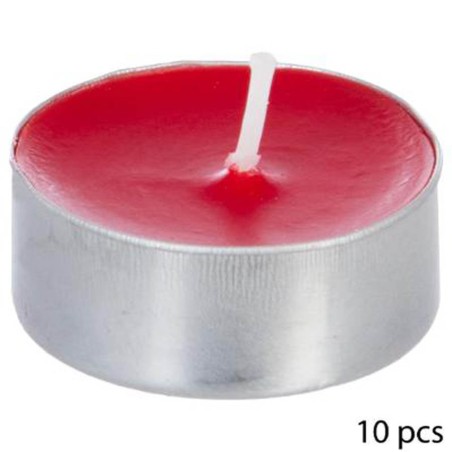 10 VELAS DE TÉ - FRUTOS ROJOS