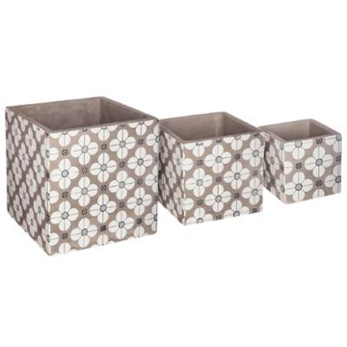 MACETA CUADRADA  - VINTAGE 11X10,2CM