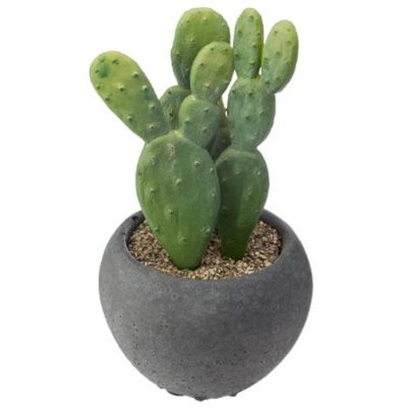 CACTUS ARTIFICIAL EN MACETA 6.50CM