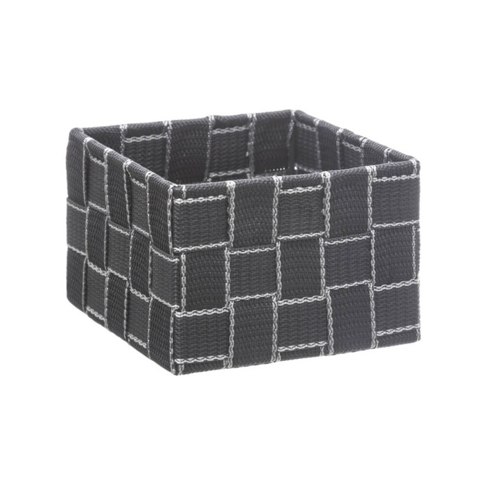 CESTO ORDENACIÓN GRIS OSCURO 28X10CM