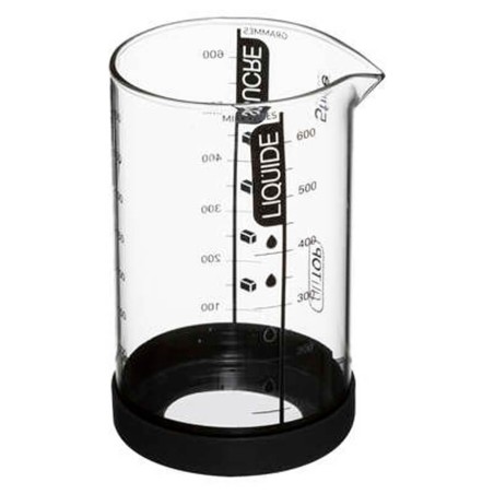 VASO MEDIDOR 0.6L BASE SILICONA 