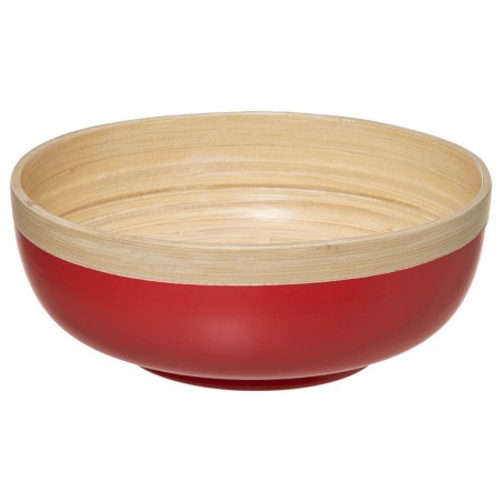 ENSALADERA 20CM ROSA BAMBU