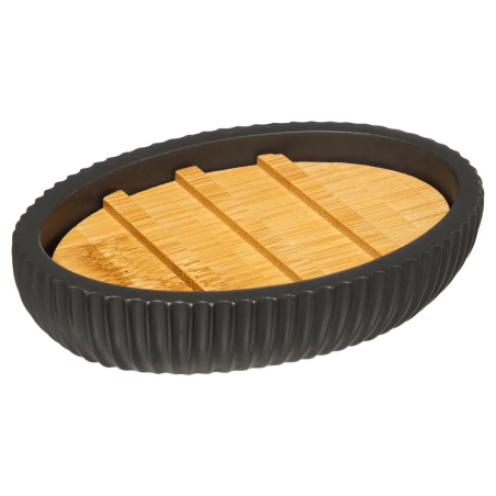 Jabonera - Negro estrías