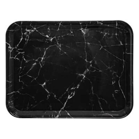 Bandeja cocina melamina - Mármol negro 33x43cm