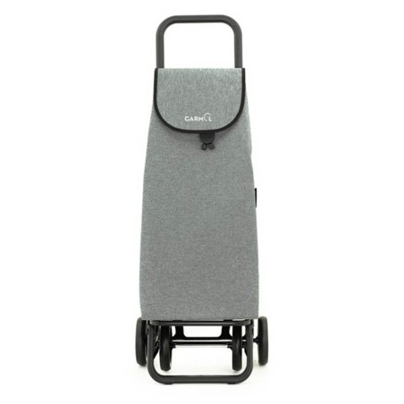 Carro de la compra 4 ruedas plegable - Gris jaspeado