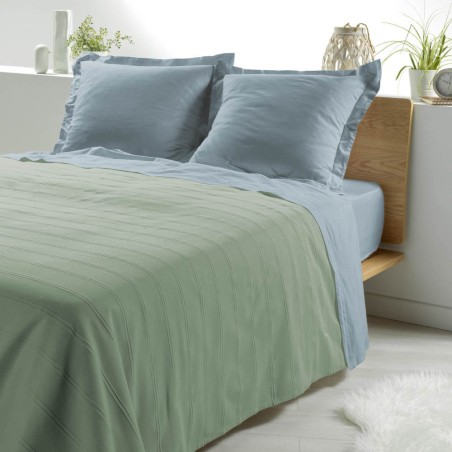 COLCHA 180X220CM VERDE 