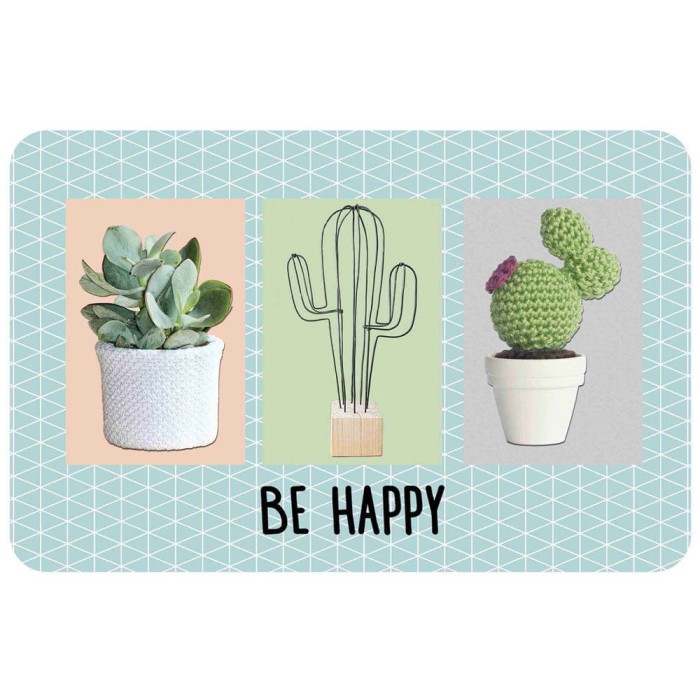 MANTEL INDIVIDUAL 28.5X44CM CACTUS