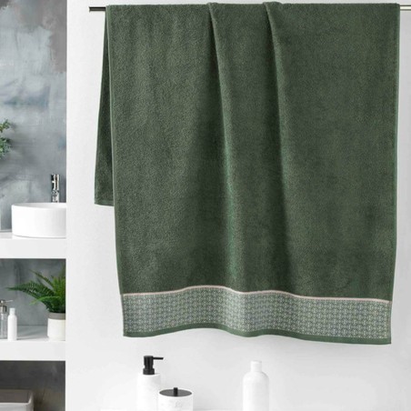 TOALLA DE BAÑO 90X150CM VERDE BELINA