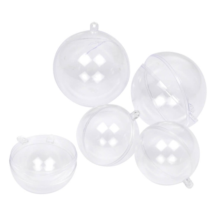 BOLAS NAVIDAD ACRILICAS 