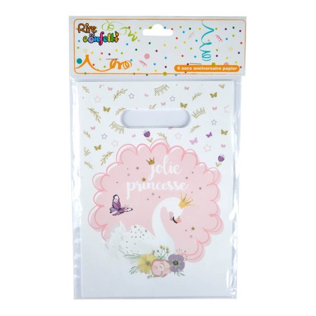 6 BOLSAS PAPEL CISNE 