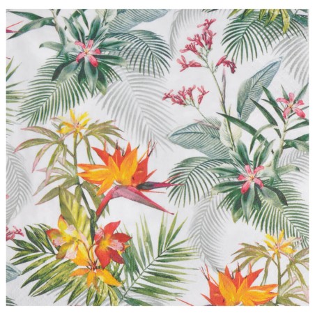 20 SERVILLETAS DE PAPEL - AVE DEL PARAISO