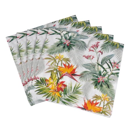 20 SERVILLETAS DE PAPEL - AVE DEL PARAISO