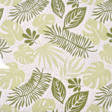 20 SERVILLETAS DE PAPEL HOJAS BEIGE