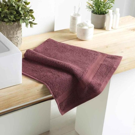 TOALLA LAVABO 50X90CM BERENJENA