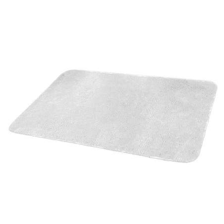 ALFOMBRA BAÑO BLANCA 45X75CM MICROFIBRA