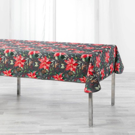 MANTEL ANTIMANCHAS 150X240CM GRIS