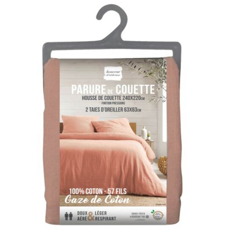 FUNDA NORDICA ROSA 220X240CM