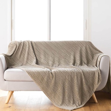 Manta topo espiga 180x220cm