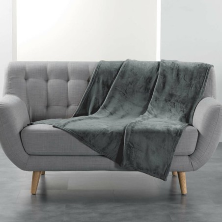 Manta gris 125x150cm