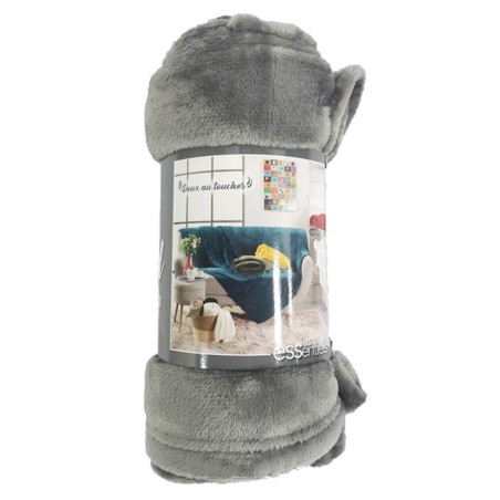 Manta gris 125x150cm