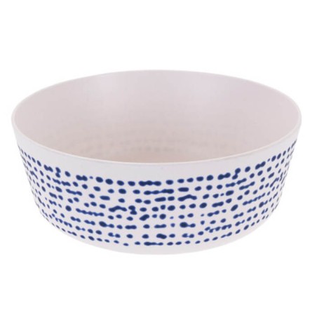 ENSALADERA MELAMINA 26CM AZULES