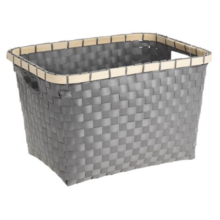 CESTO ALMACENAJE BAMBÚ-24X37X27 2 COLORES