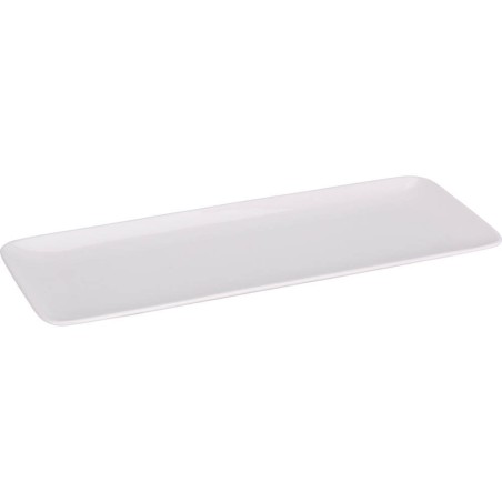 FUENTE DE PORCELANA RECTANGULAR - BLANCO